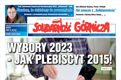 SG: Wybory 2023 - jak plebiscyt 2015!