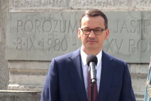 Premier Mateusz Morawiecki w Jastrzębiu-Zdroju
