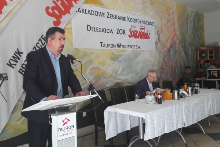 Tauron Wydobycie: Delegaci poparli Waldemara Sopatę