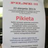 Pikieta przeciwko nowym wzorom umów o pracę - Jastrzębie-Zdrój, 22 sierpnia 2012